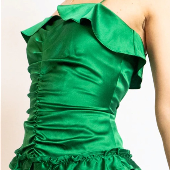Betsey Johnson green cocktail dress  XS - Picture 2 of 7